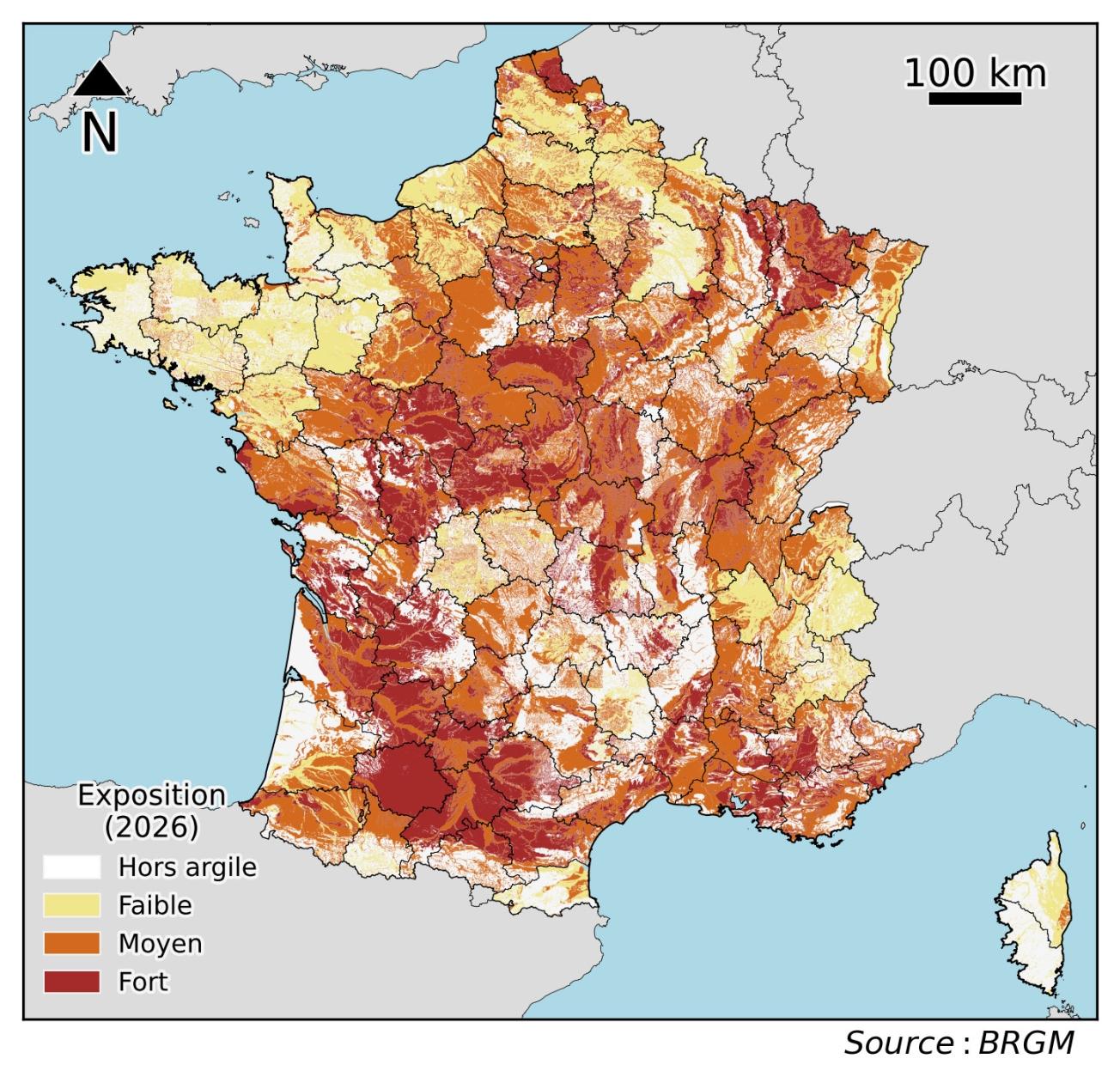 Carte du BRGM
